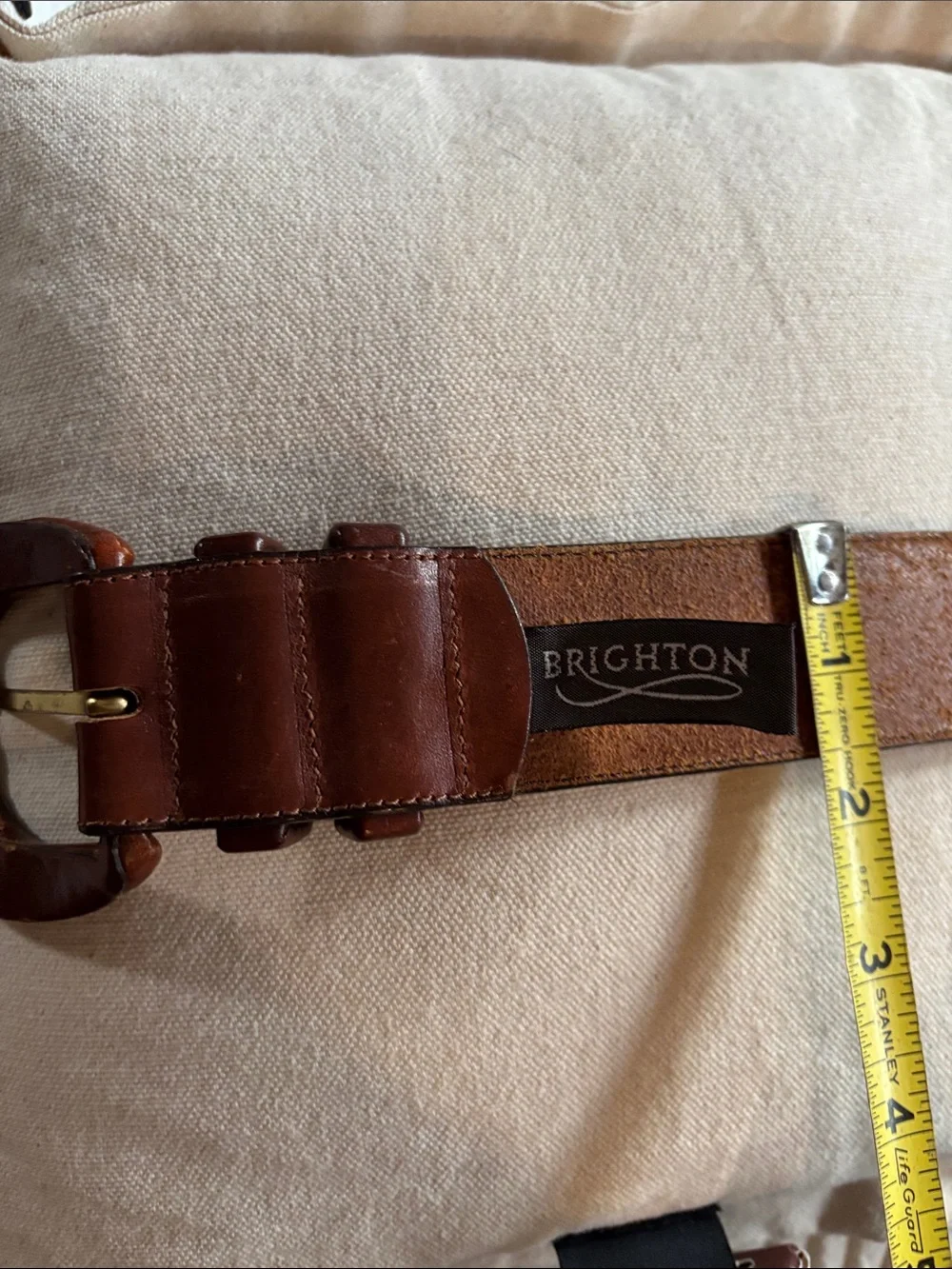Brighton, leather belt